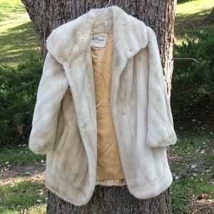 Lillian’s faux fur mid hip  length